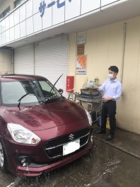 洗車しようぜ